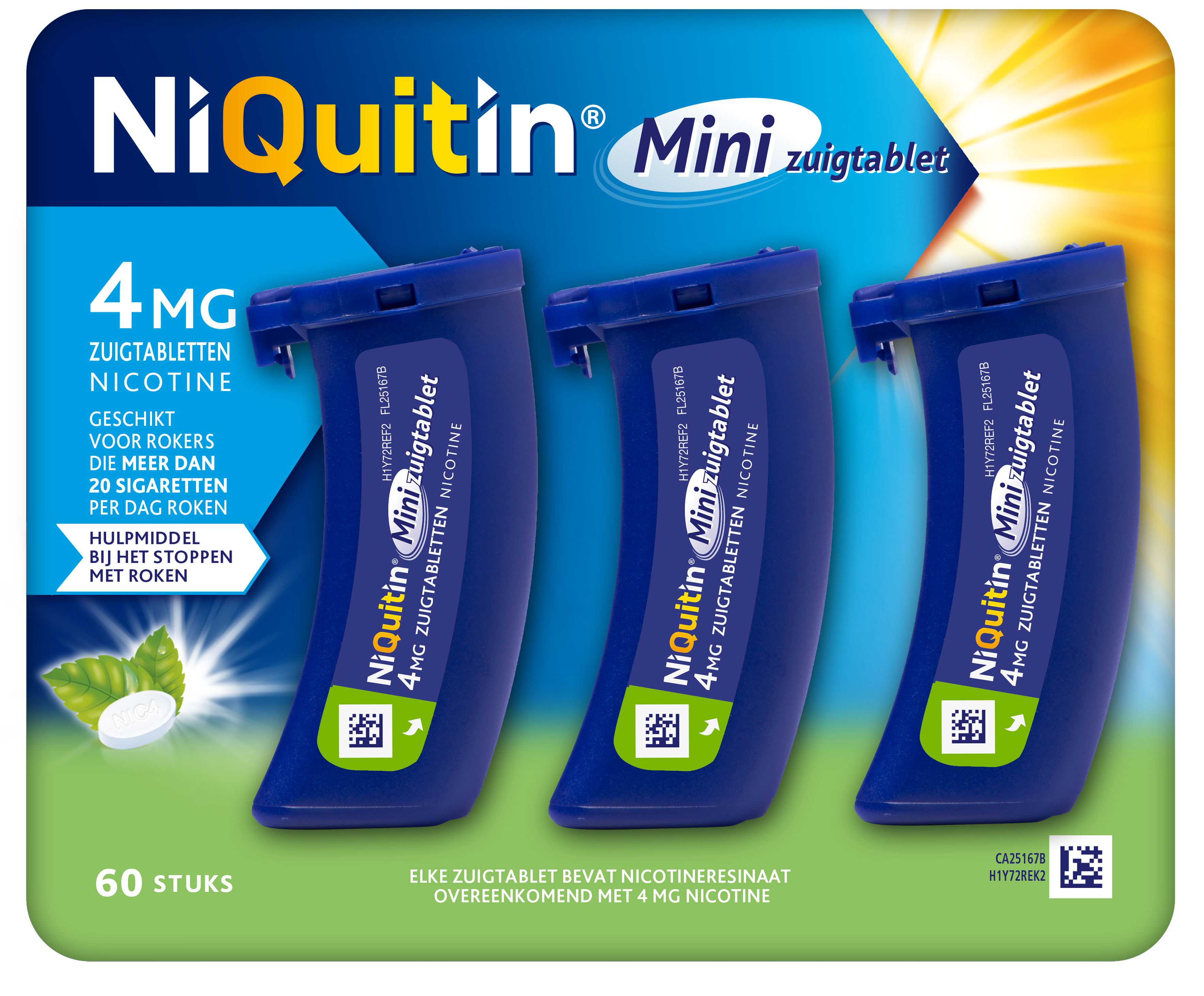NiQuitin Minizuigtablet / 4 mg